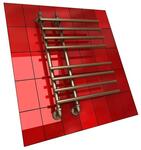 Водяной полотенцесушитель Двин L primo 100x15x55