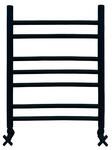 Водяной полотенцесушитель Ника Classic ЛП (г2) 60x50 черный матовый