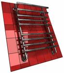 Водяной полотенцесушитель Двин F Twist 80x50 Водяной полотенцесушитель Двин F Twist 80x50