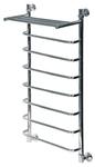 Водяной полотенцесушитель Ника Quadro Л90 ВП 120x60