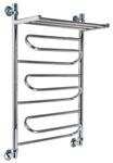 Водяной полотенцесушитель Акванерж Зигзаг с полкой 1200x500