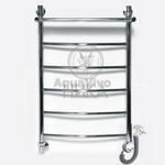 Полотенцесушитель Ника Лесенка дуга ЛД/ВП 100x50 электрический, с полкой, перекладин: 7 (левый / правый)