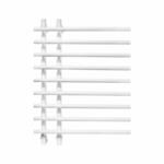 Водяной полотенцесушитель Energy Rose 800x600 сигнальный белый