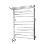 Электрический полотенцесушитель МСталь Прямая группами 500x800 с горячей и поворотными полками KTX 4