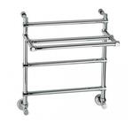 Водяной полотенцесушитель Margaroli Sole 455-3/S 607x435 с полкой