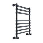 Полотенцесушитель водяной Margaroli Sole 464/8 TQ (752х510 мм) черный матовый Полотенцесушитель водяной Margaroli Sole 464/8 TQ (752х510 мм) черный матовый