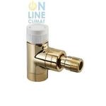 Exclusive, 1/2quot;, Oventrop Exclusive, 1/2quot;, вентиль угловой, позолоченный