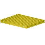 Решетка рулонная алюминиевая TechnoWarm PPA 250-3800 золото
