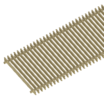 Решетка рулонная iTermic SGL-22-4000 [цвет: шампань]