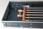 Внутрипольный водяной конвектор Techno Power KVZ 300/85/2400 с естественной конвекцией