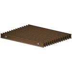 Решетка рулонная алюминиевая TechnoWarm PPA 350-4400 коричневый RAL8017