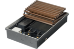 Внутрипольные конвекторы Golfstream-V 220V (B=370 мм. Н=140 мм.) Тип подключения Длина конвектора 5300 алюминий анодированный (натуральный)