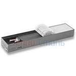 Встраиваемый в пол конвектор Hidria IMP Klima TKV-13 14x30x500 c принудительной конвекцией, 140 мм x 300 мм x 5000 мм, внутрипольный конвектор