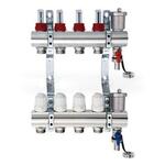 TIM Коллекторная группа с расходомером (торцевой без кранов), 9 выходов KC009 TIM Коллекторная группа с расходомером (торцевой без кранов), 9 выходов KC009