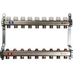 Блок коллекторный без расходометров Stout AISI 304L 1 на 3/4 дюйма 9 (SMS 0922 000009)