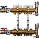 Распределительный коллектор STOUT SMB 0468 000004 без расходомеров 4 вых.