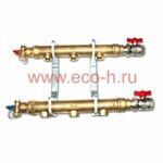 Комплект manufacturer Магистральный коллектор 1 1/4quot; 2х контурный