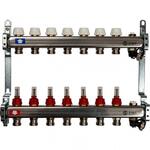 Коллектор STOUT SMS-0927-000007 с расходомерами, с клапаном вып. воздуха и сливом 7 вых.