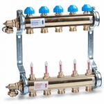 Коллектор для напольного отопления 5 выходов, с расходомерами HKV/T 3/4quot; WATTS 10004199 1 шт.