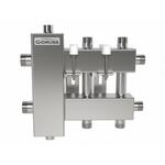 Gidruss Балансировочный коллектор компактного исполнения BMKSS-60-3DU из нержавеющей стали