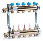 Коллектор Watts HKV/T-8 с расходомерами (на восемь контуров) для теплого пола