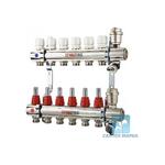 Коллекторный блок со встроенными расходомерами Valtec на 6 контуров
