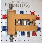 Коллектор отопления с гидрострелкой Gidruss BMSS-60-3DU из нержавеющей стали