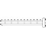 Коллектор отопления с гидрострелкой Gidruss BM-100-7U
