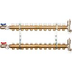 Коллектор распределительный STOUT SMB 0468 000012 1quot;x 3/4quot;, без расходомеров, 12 выходов