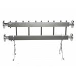 Gidruss Модульный коллектор из нержавеющей стали Ду65 MKSS-400-5x25 (фланцевый)