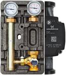 Насосная группа MK 1quot; Meibes M66831.36 с насосом Grundfos UPM3 Hybrid 25-70 со смесителем справа