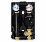 Насосная группа UNI-FITT с термосмесителем 1quot;, с насосом Grundfos UPM 3, в теплоизоляции