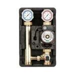 Насосная группа со смесителем Meibes MK - Ду32 (подача справа, с насосом Grundfos UPM3 Hybrid 32-70)