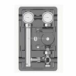 Насосная группа Meibes MK со смесителем 1quot; с насосом Grundfos UPM3 Hybrid 25-70, с сервоприводом 220В (M66831.36MRU)