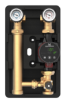 Насосная группа Grundfos HEATMIX M25 ALPHA2 80 с 3-ходовым смесительным клапаном