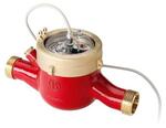 Счётчик горячей воды ZENNER MTW-I DN40 Q10 L300 со штуцерами импульсный