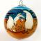 Inside Painted Glass Christmas Ball