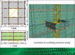 Fall Protection Netting Barrier