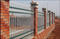 Steel Picket Fencing