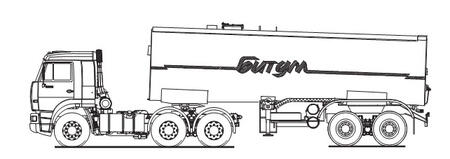 Автобитумовозы Б62-15