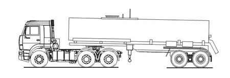 Автобитумовоз АЦБ-12-05
