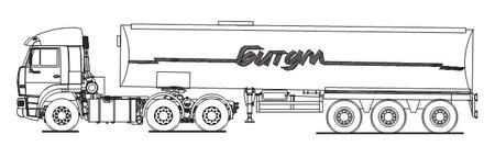 Автобитумовоз Б62-30
