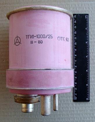 Тиратроны ТГ1-1000/25