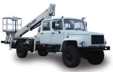 Автовышка АГП-22Т на шасси ГАЗ-33081 (3308) 