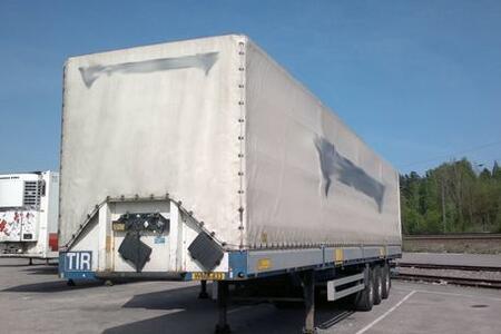 Полуприцеп Närko Борт-тент-ворота