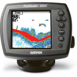 Эхолот Garmin Fishfinder 160C.