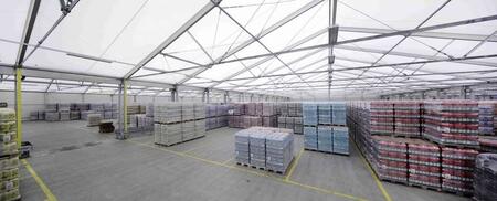 Складской тент Storage tent H-Line 15м h420