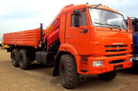 КамАЗ-43118-24 с манипулятором PALFINGER PK 15500A