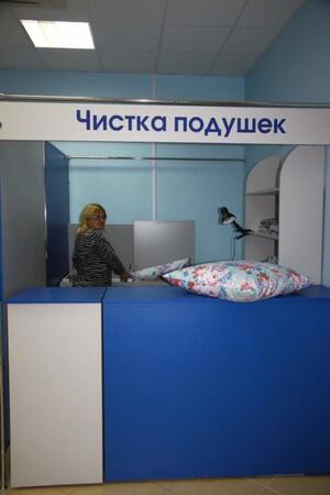 Обработки одежды в химчистках.