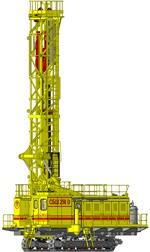 Станок буровой СБШ-250-Д с дизельным приводом